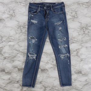 American Eagle | Destroyed Jegging crop Jeans 8